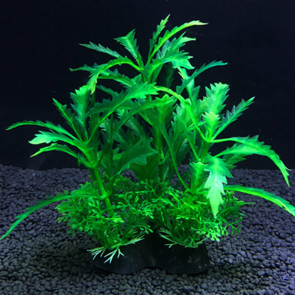 12 Sortes Plantes D coratives Artificielles pour Aquarium Ornement pour Mauvaises Herbes d Eau Plante Aquatique 3