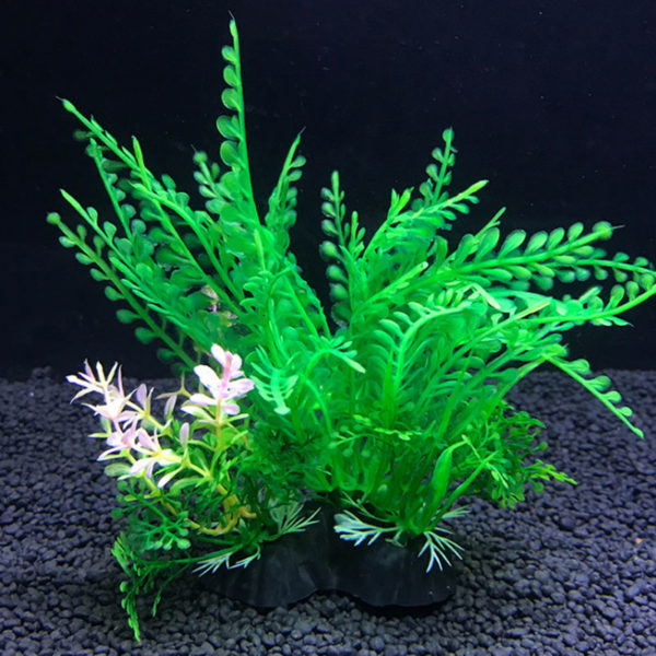 12 Sortes Plantes D coratives Artificielles pour Aquarium Ornement pour Mauvaises Herbes d Eau Plante Aquatique 4