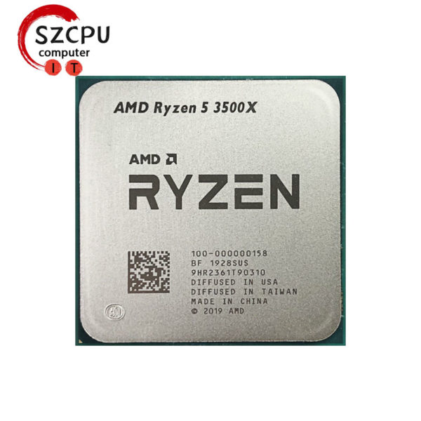 AMD Ryzen 5 3500X R5 3500X 3 6 GHz Utilis JEU Zen 2 0 007