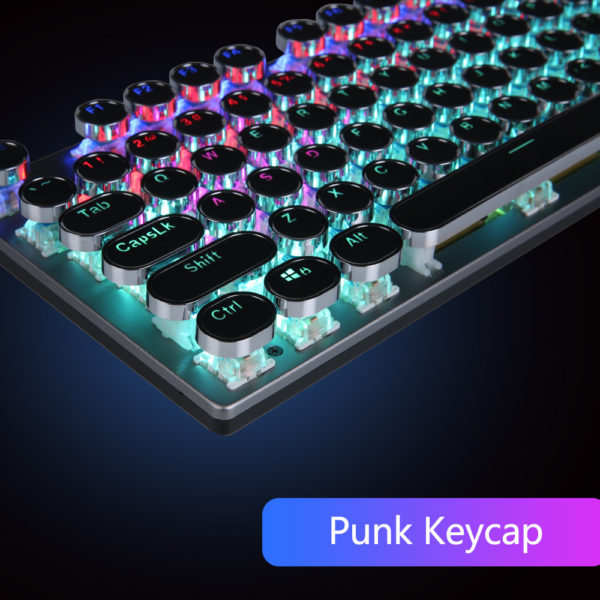 AULA clavier de jeu m canique F2068 dition Punk 104 touches Anti Ghosting USB hybride filaire 3