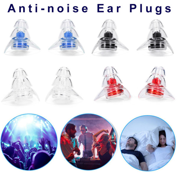 Bouchons d oreille en Silicone souple r duction du bruit Protection d oreille r utilisable musique