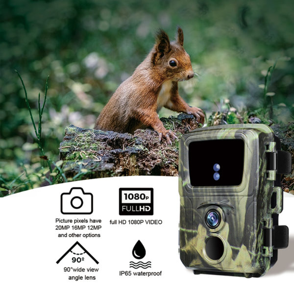 Cam ra de chasse sans fil 1080P carte Micro SD jusqu 3268 d clencheur en une