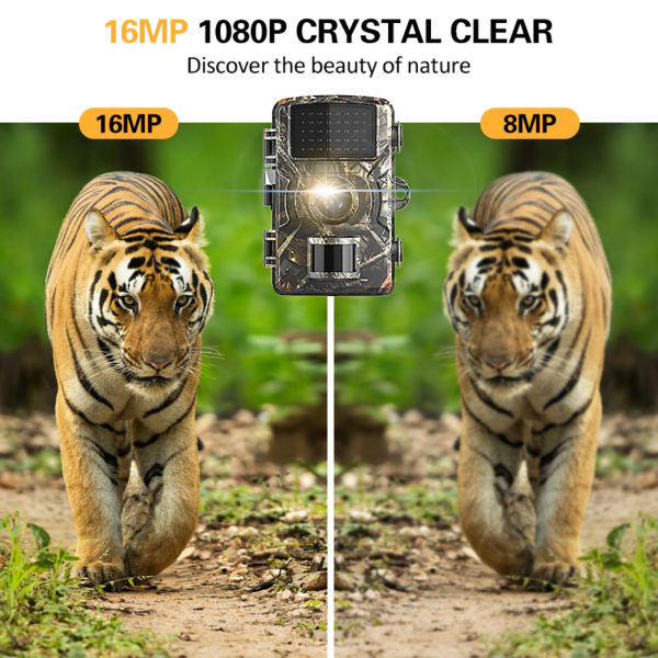 Cam ra de surveillance HD 16MP 1080P dispositif de s curit Activation dynamique carte TF 16 3
