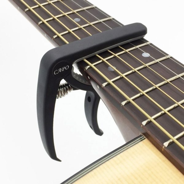 Capodastre en plastique pour guitare lectrique classique acoustique 6 cordes pince de r glage accessoires pour 2
