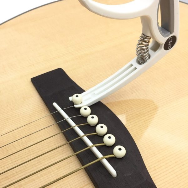 Capodastre en plastique pour guitare lectrique classique acoustique 6 cordes pince de r glage accessoires pour 5