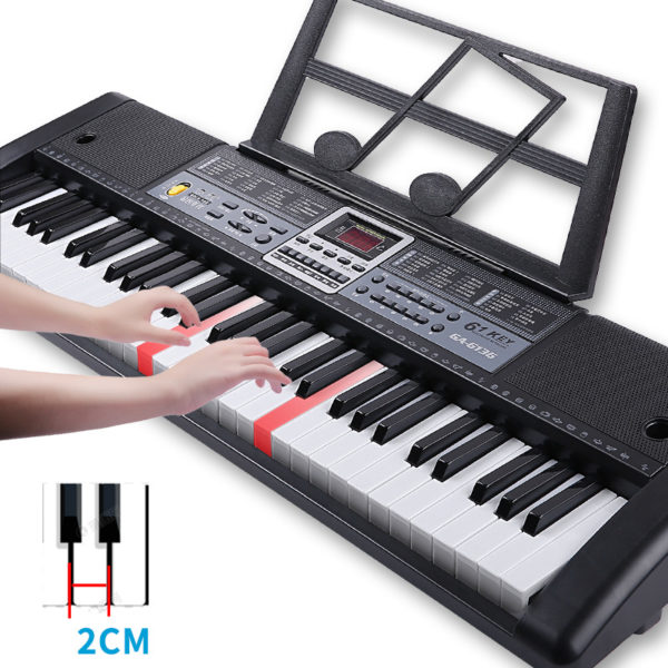 Clavier de Piano lectronique professionnel 61 touches Instruments musicaux num riques portables pour enfants et adultes 1