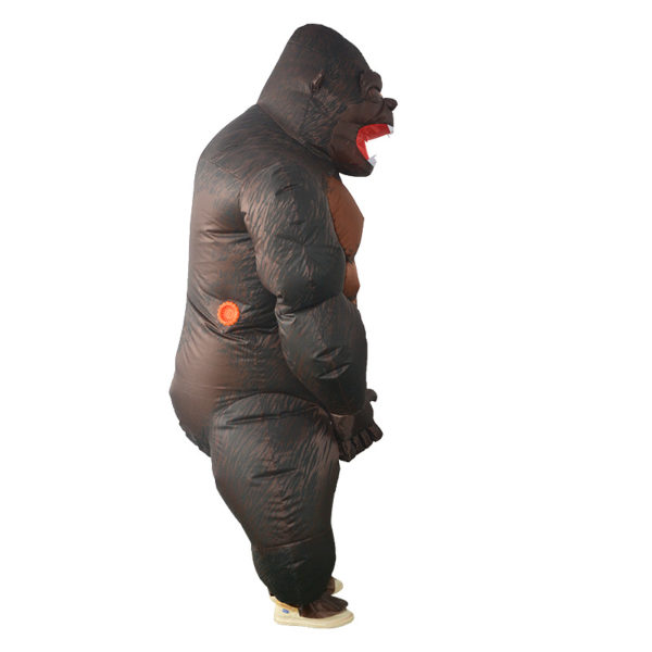Costume gonflable King Kong orang outan d guisement Cosplay mascotte de singe pour Halloween robe fantaisie 2