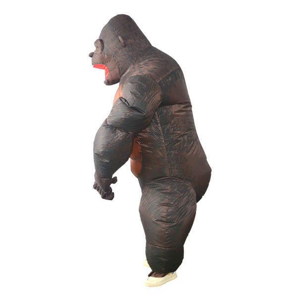 Costume gonflable King Kong orang outan d guisement Cosplay mascotte de singe pour Halloween robe fantaisie 4