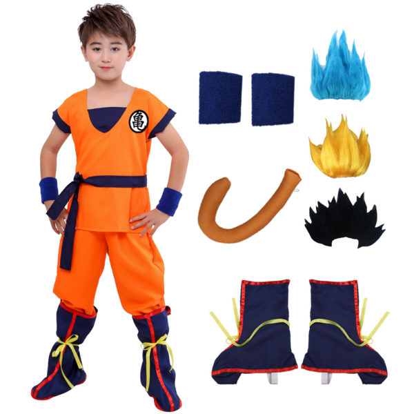 Costumes d halloween pour enfants et adultes d guisement de carnaval Son Goku Gui Costumes de