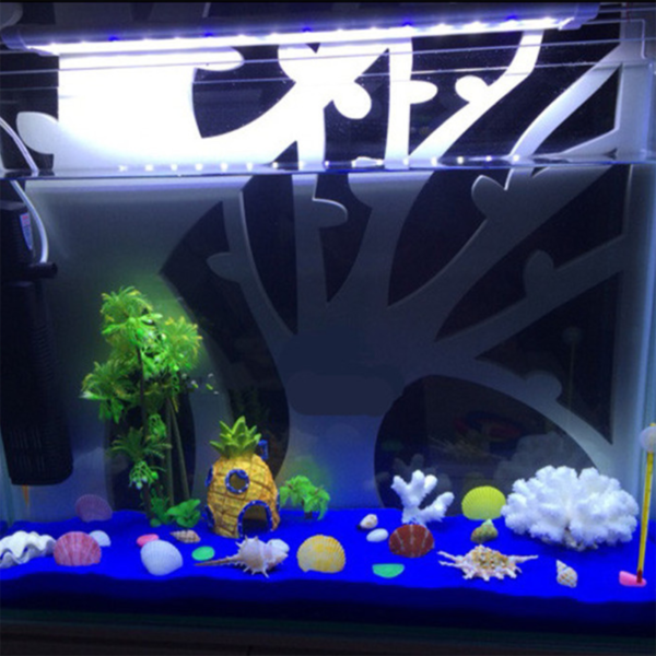 Décor d'aquarium à motifs de dessins animés, Simulation d'ornements en résine, maison d'ananas, décoration d'aquarium, accessoires d'aménagement paysager – Image 6