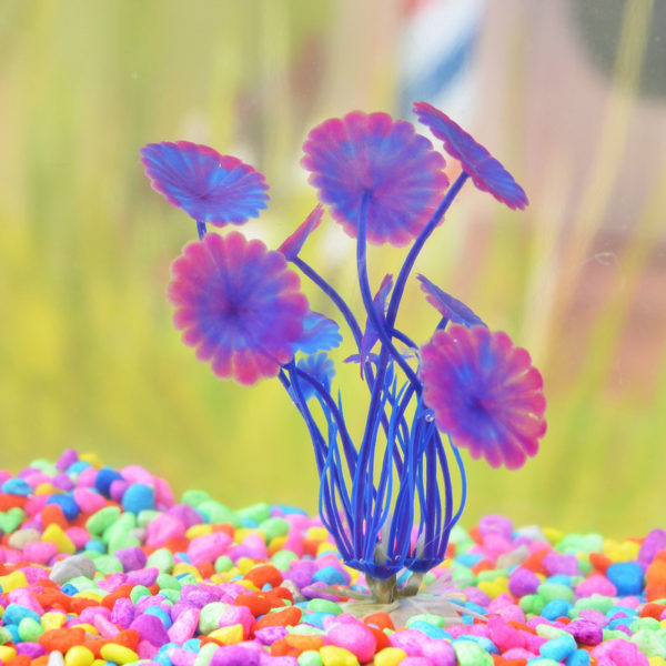 D coration d aquarium en plastique herbe artificielle plante d eau plante d aquarium accessoires de 1