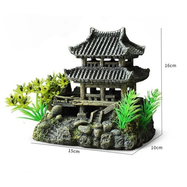 Décorations d'aquarium multi-styles, plantes rocaille, décoration et aménagement paysager d'aquarium, accessoires décoratifs d'aquarium – Image 6