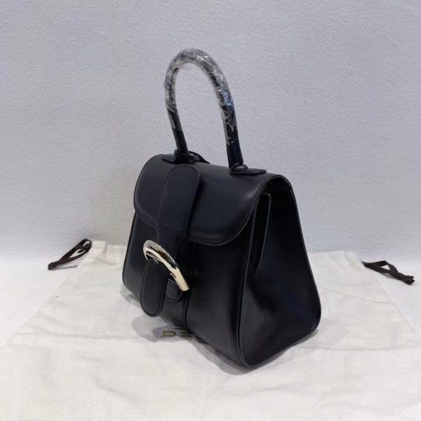 Delvaux Mini sac de selle Brillant en cuir v ritable pour femmes sacoche de luxe de 2
