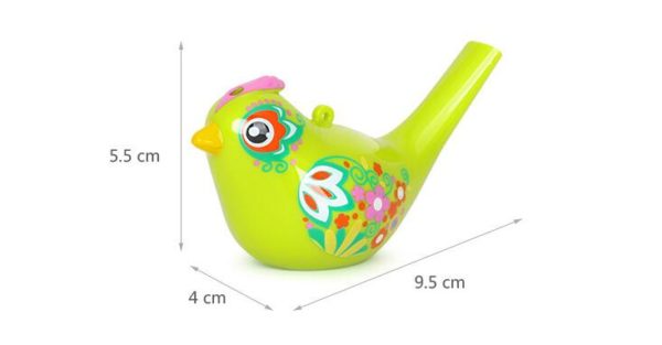 Dessin color d oiseau d eau sifflet pour le bain jouet Musical ducatif pour enfant apprentissage 4