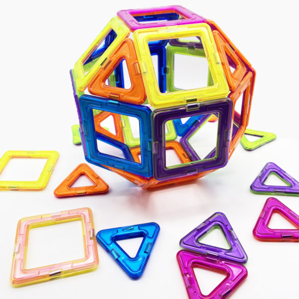 Ensemble de Construction magn tique de grande taille blocs magn tiques en plastique jouets ducatifs pour 1