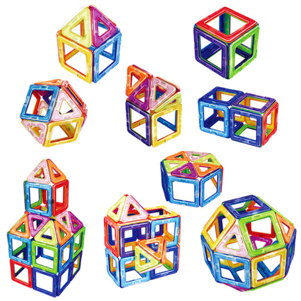 Ensemble de Construction magn tique de grande taille blocs magn tiques en plastique jouets ducatifs pour