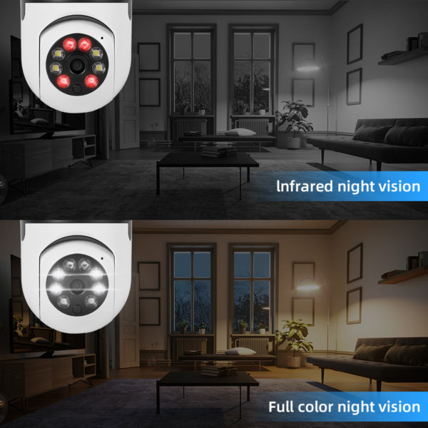 FUERS Dispositif de S curit Domestique Intelligent d Int rieur Mini Cam ra de Surveillance 3MP 1