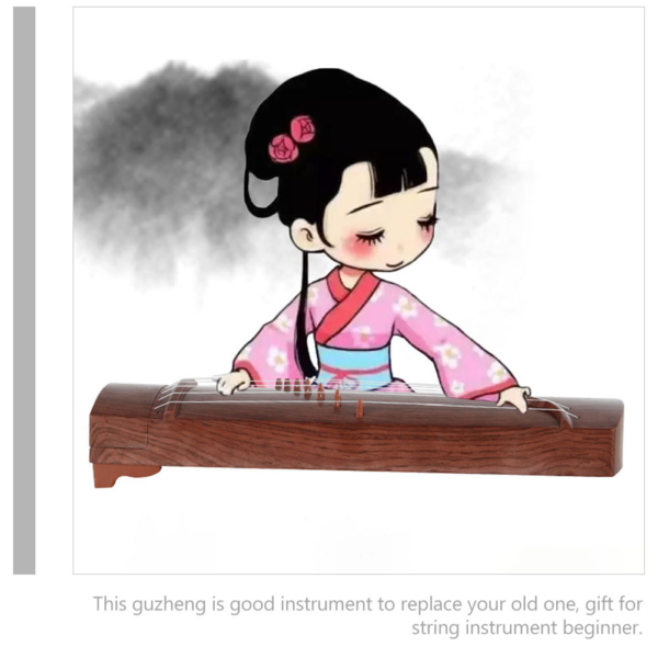 Guzheng Instrument de musique pour d butant mod le Miniature ducatif professionnel pour enfants jouet de 5