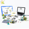 HUIQIBAO – Robot MOC de haute technologie, bloc de Construction technique, vert Compatible 2.0, jeu de briques robotisées, jouets pour enfants – Image 5