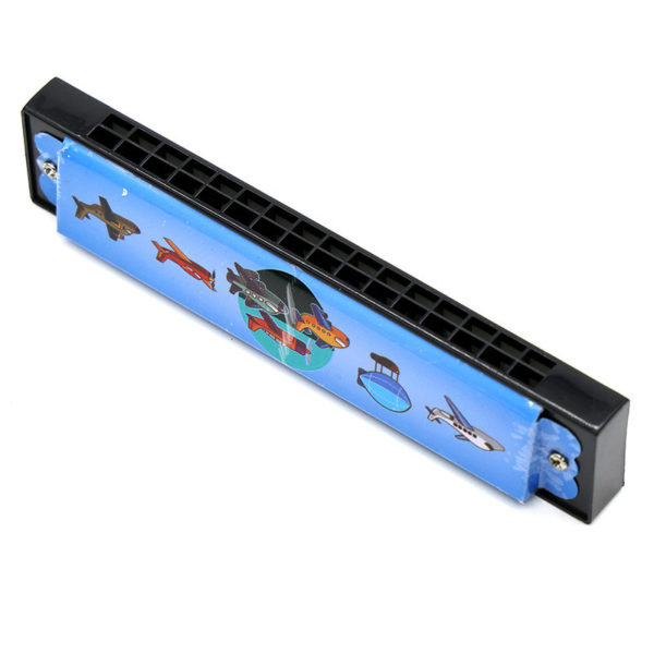 Harmonica mignon à 16 trous, jouets éducatifs Montessori, motifs de dessin animé, instrument à vent pour enfants, cadeau pour enfants – Image 4