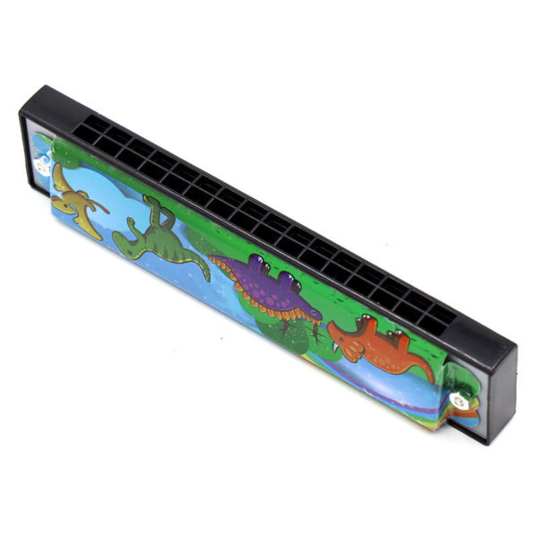 Harmonica mignon à 16 trous, jouets éducatifs Montessori, motifs de dessin animé, instrument à vent pour enfants, cadeau pour enfants – Image 5