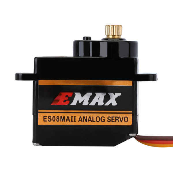 INJORA EMax ES08MA II 12g Servo à engrenage métallique analogique avec support et bras 15T pour voiture RC modèle Axial SCX24 gladiateur pièces de mise à niveau – Image 2