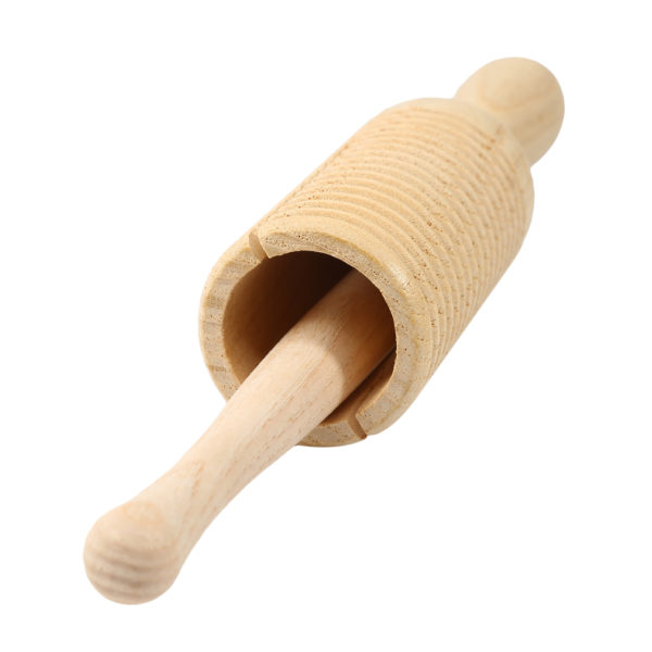 Instrument de musique en bois pour enfants jouets pour enfants Tube sonore petit anneau simple cylindre 5