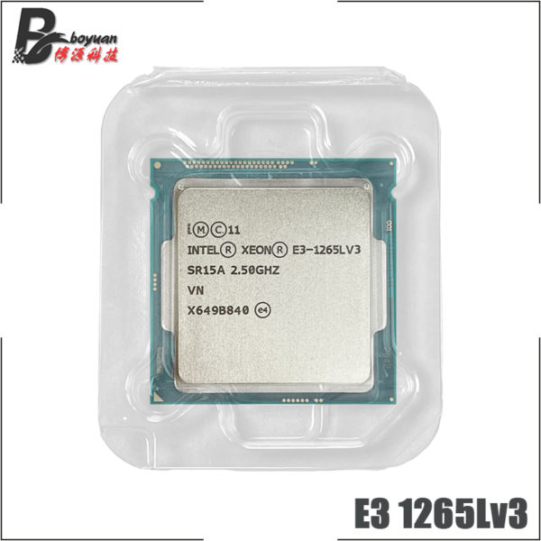 Intel CPU Xeon E3 1265L v3 E3 2 5 GHz Quad Core 8 mo LGA 1150 1