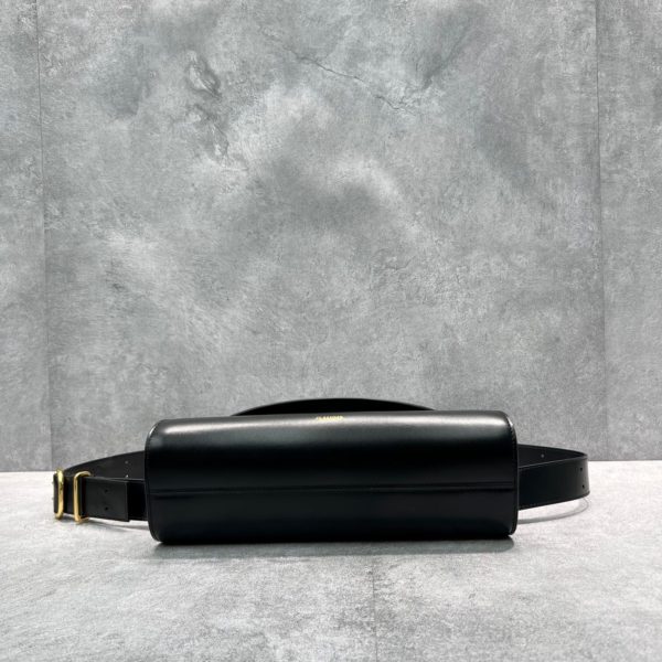 JIL – sac à main cylindre en cuir véritable, marque de luxe de styliste, bandoulière asymétrique, nouvelle collection – Image 2