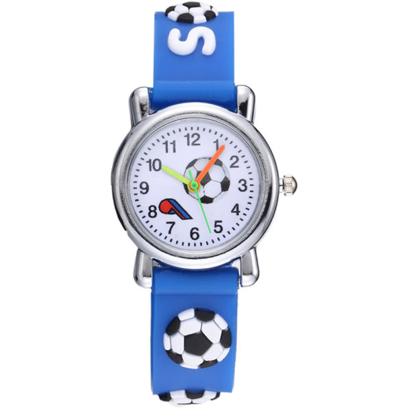 Jolie montre de Football 3D pour enfants, bracelet de Football en Silicone souple, pour garçons et filles, montre-bracelet pour bébé, horloge Relogio Infantil 2022 – Image 5
