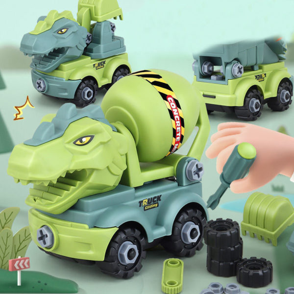 Jouet de construction pour enfants camion pelleteuse benne jouet de voiture ducatif 3