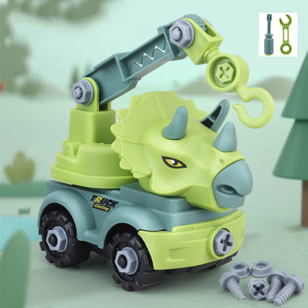 Jouet de construction pour enfants camion pelleteuse benne jouet de voiture ducatif 4
