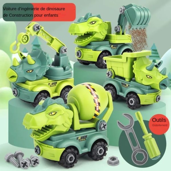 Jouet de construction pour enfants camion pelleteuse benne jouet de voiture ducatif