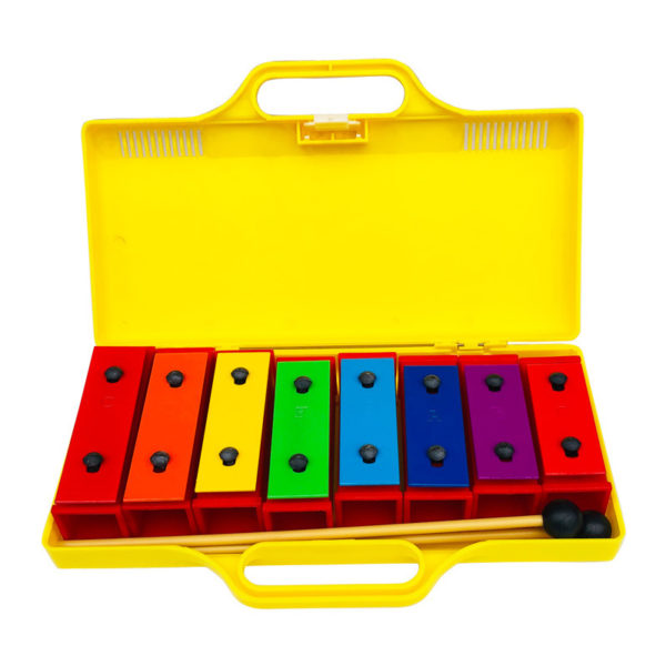 Jouet ducatif color pour enfants Xylophone 8 tons Montessori Instrument de musique apprentissage de la Percussion 1