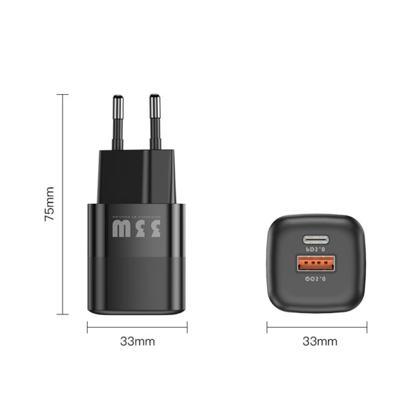 KUULAA – chargeur USB C 33W GaN Type C PD charge rapide pour iPhone 14 13 12 11 Pro Max XS 8 Plus pour iPad Pro Air iPad mini 2021 – Image 6