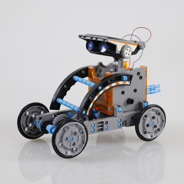 Kit de bricolage ducatif 12 en 1 jouets Robots solaires protection solaire batterie d nergie cadeaux 3