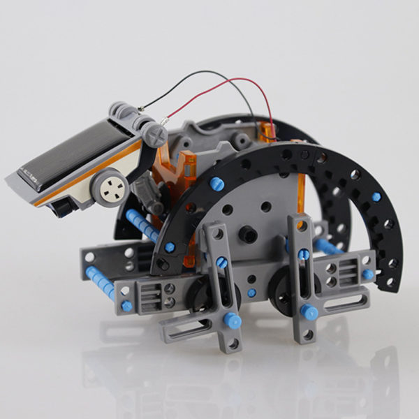Kit de bricolage ducatif 12 en 1 jouets Robots solaires protection solaire batterie d nergie cadeaux 4