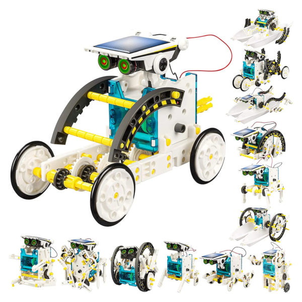 Kits de Robot solaire 13 en 1 jouets ducatifs bloc d apprentissage de la technologie STEM
