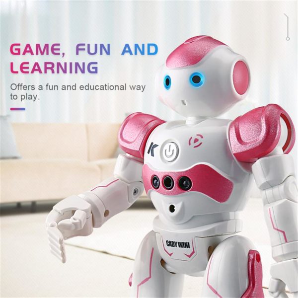 LEORY Robot radiocommand avec programmation intelligente jouet pour enfants cadeau d anniversaire 2
