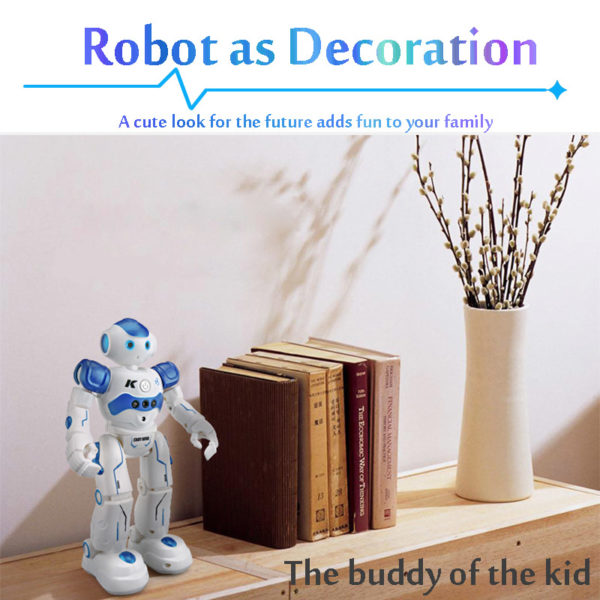 LEORY Robot radiocommand avec programmation intelligente jouet pour enfants cadeau d anniversaire