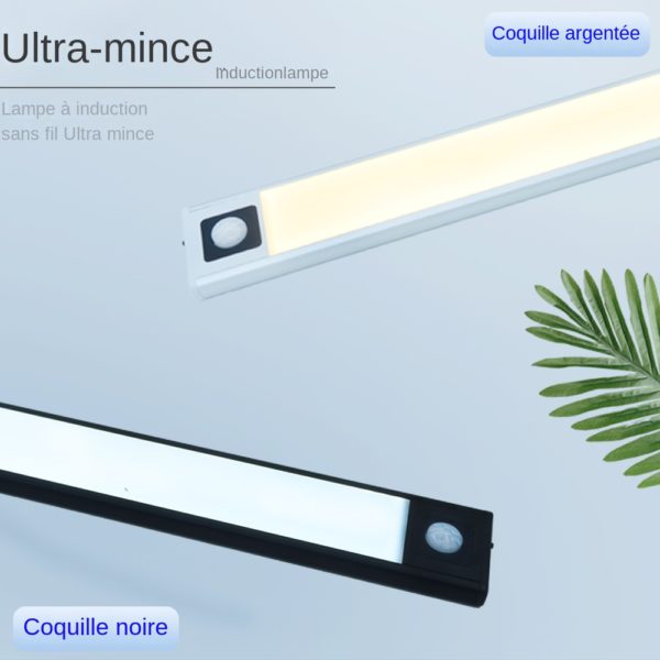 Lampe LED Ultra Fine avec Capteur de Mouvement USB sans Fil clairage d Int rieur Sous 10