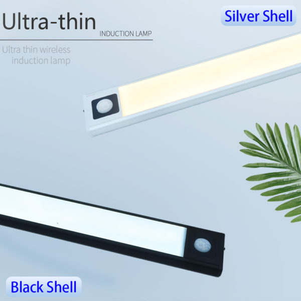 Lampe LED Ultra Fine avec Capteur de Mouvement USB sans Fil clairage d Int rieur Sous 4