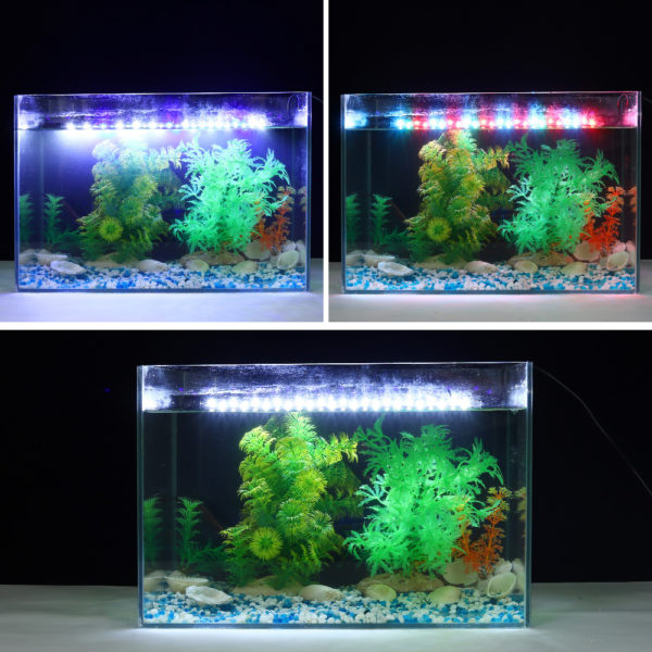 Lampe LED étanche pour Aquarium 58CM 220V 110V, éclairage sous-marin, décor de plante, puce ue 5730 – Image 2