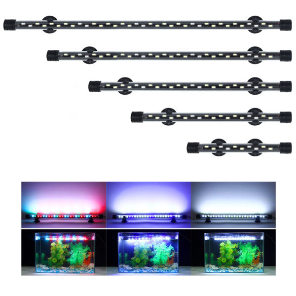 Lampe LED étanche pour Aquarium 58CM 220V 110V, éclairage sous-marin, décor de plante, puce ue 5730