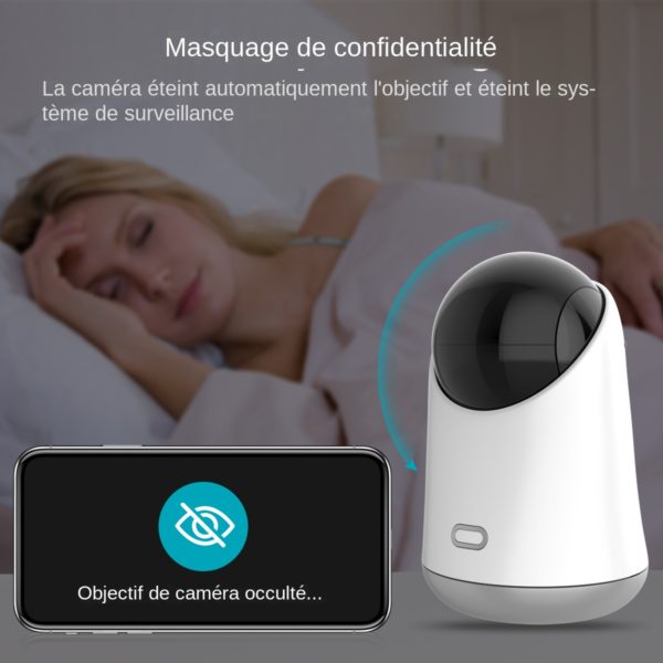 Lenovo Cam ra de Surveillance IP Intelligente pour la Maison Babyphone Vid o de la Croisi 5