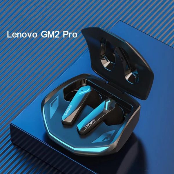 Lenovo couteurs sans Fil Bluetooth Casque D coute Oreillettes Faible Latence Appel HD Double Mode Casque 4