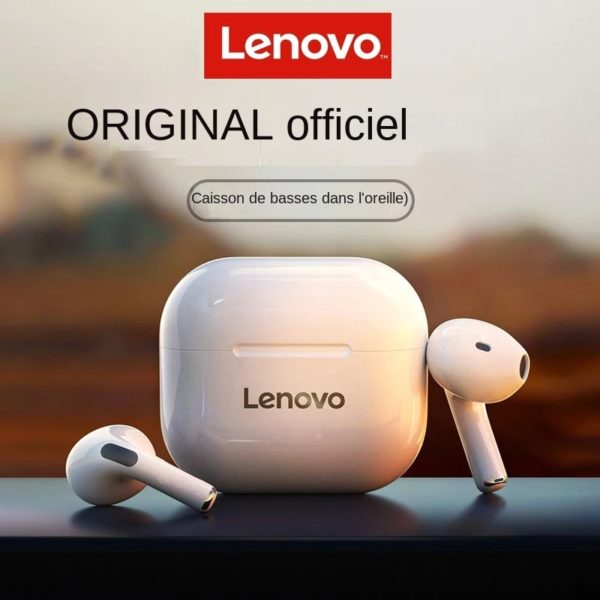 Lenovo couteurs sans fil LP40 TWS Bluetooth 5 0 double st r o r duction du
