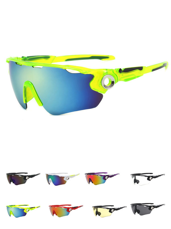 Lunettes de cyclisme 8 Clolors lunettes de soleil de Sports de plein air pour hommes et 5
