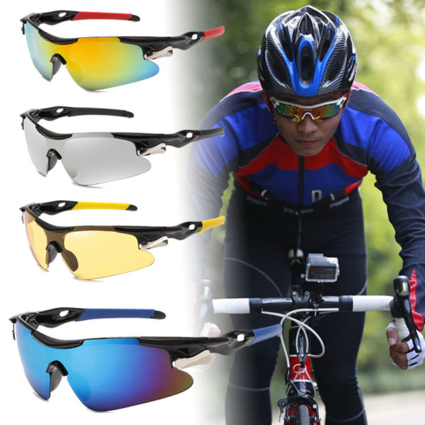Lunettes de soleil UV400 pour hommes et femmes Sport de plein air cyclisme vtt randonn e