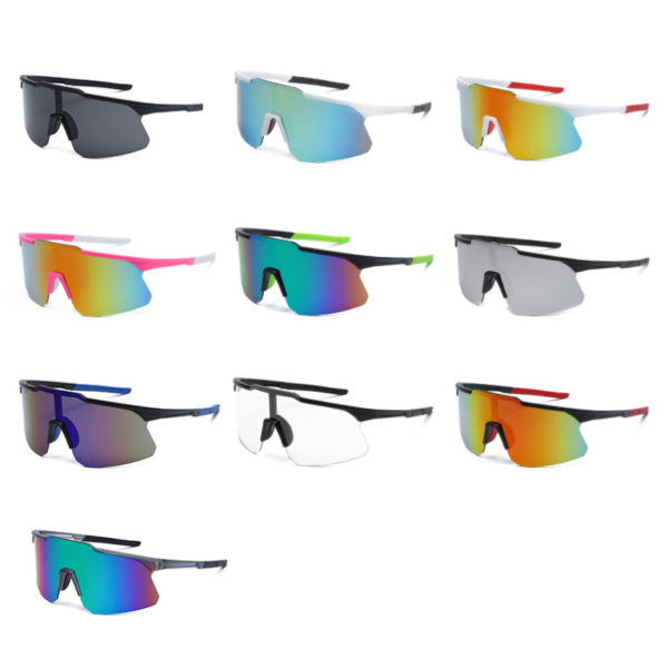 Lunettes de soleil polaris es UV pour moto r sistantes au vent sport en plein air 5